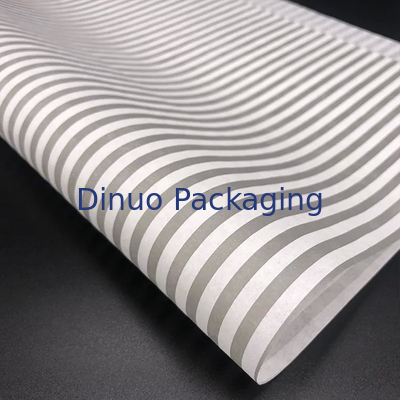 Papier d'emballage de tissu de pâte de bois ignifuge coloré à la mode pour l'emballage de vêtements