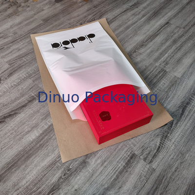 Sac en papier cristal recyclé imprimé personnalisé pour boîte-cadeau avec rabat