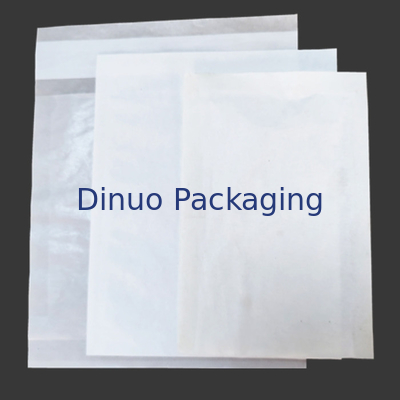 Certificat FSC Matériau recyclé Peel Seal Papier cristal Sac d'emballage Personnalisé Types de sacs Enveloppe d'affaires