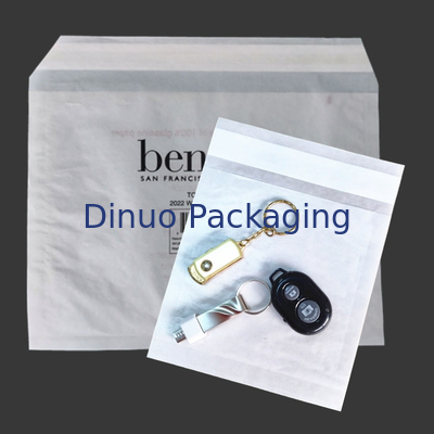 Sac de papier calque transparent recyclable transparent semi-opaque FSC pour l'emballage de cadeaux