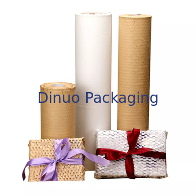 Boule protectrice de nid d'abeilles de rembourrage de papier d'emballage de nid d'abeilles biodégradable de pulpe de bois