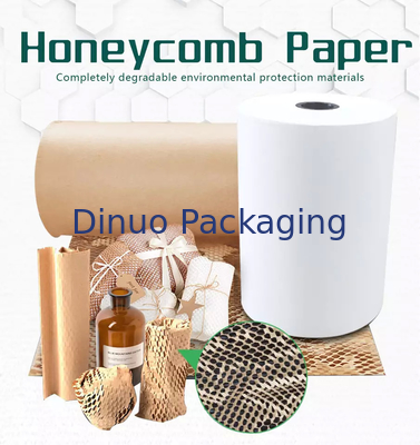 Feuille recyclable d'enveloppe de papier de nid d'abeilles empaquetant la longueur de la largeur 100m de 50cm