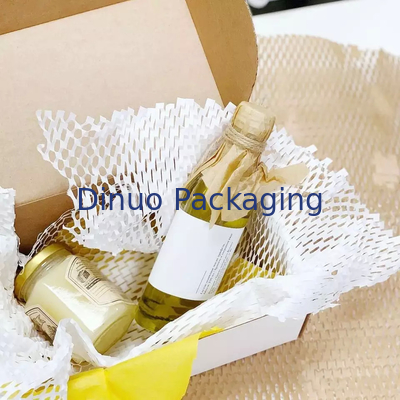 Rembourrage de protection biodégradable Tampon de remplissage Rouleau d'emballage Kraft Wrap Nid d'abeille