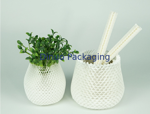 Papier d'emballage biodégradable recyclable de dispositif de couverture de papier d'emballage de nid d'abeilles Mesh Cover