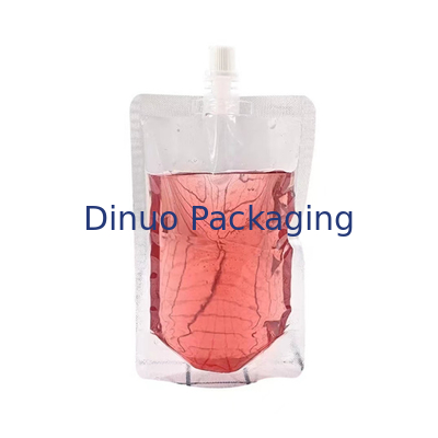 Support liquide réutilisé rechargeable de plastique vers le haut de poche réutilisable d'aliment pour bébé de sacs de poche de bec