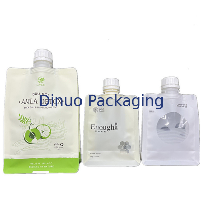Poche organique Juice Beverage Doypack Bag réutilisable de bec d'aliment pour bébé de compression de purée de fruit