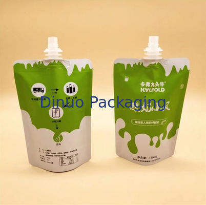 Sachets à bec verseur rechargeables en plastique recyclé