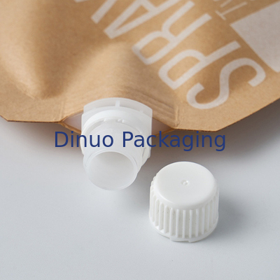 Support imprimé fait sur commande de papier d'emballage de parfum vers le haut de poche de bec de nourriture de liquide de papier d'aluminium de poches