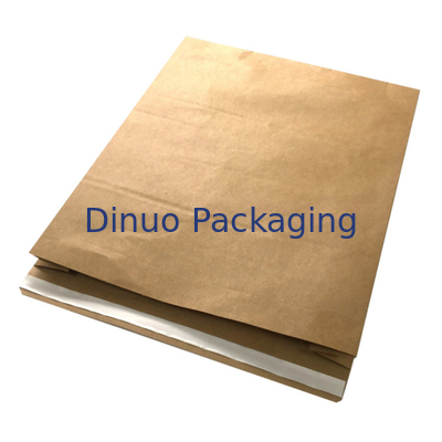 Sac de papier pur d'annonce de joint auto-adhésif favorable à l'environnement recyclable pour le vêtement