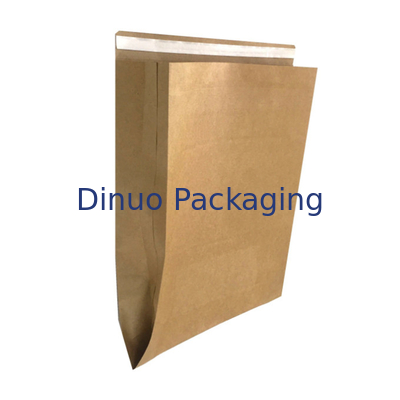 Sac de papier pur d'annonce de joint auto-adhésif favorable à l'environnement recyclable pour le vêtement