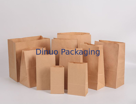 Sac d'annonce de papier d'emballage avec le gousset inférieur/dur l'enveloppe de papier expansible latérale de papier