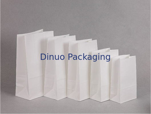 Sac d'annonce de papier d'emballage avec le gousset inférieur/dur l'enveloppe de papier expansible latérale de papier