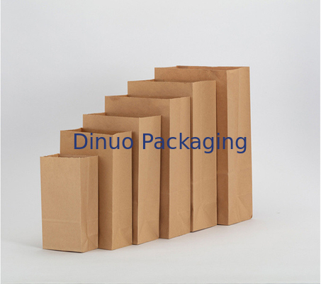 Sac d'annonce de papier d'emballage avec le gousset inférieur/dur l'enveloppe de papier expansible latérale de papier