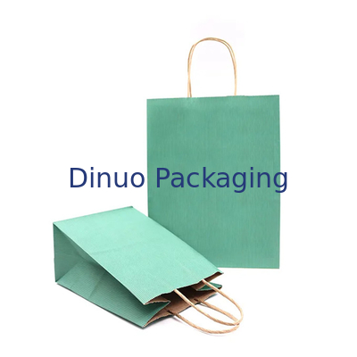 Sac de papier à emporter de cadeau d'achats de thé de papier d'emballage Tote Bag Baking Pastry Milk