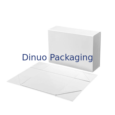 Boîte en carton portative faite sur commande d'aspiration de bloc supérieur de pliage d'une seule pièce magnétique de boîte-cadeau