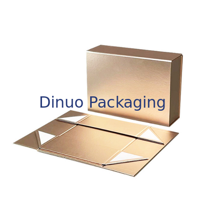 Boîte en carton portative faite sur commande d'aspiration de bloc supérieur de pliage d'une seule pièce magnétique de boîte-cadeau