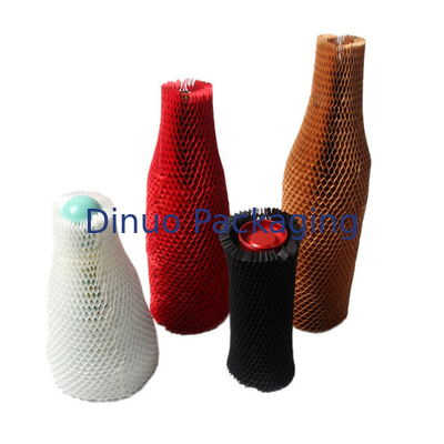 Recyclable extensible de douille de papier de coussin d'emballage de métier de nid d'abeilles pour le vin