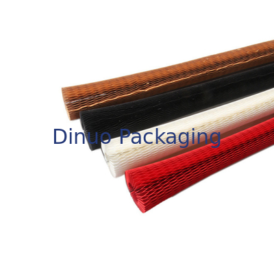Recyclable extensible de douille de papier de coussin d'emballage de métier de nid d'abeilles pour le vin