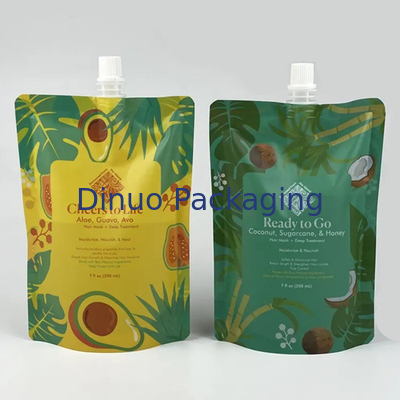 La catégorie comestible de paquet fait sur commande tiennent des sacs de poche de bec pour la boisson Juice Drink