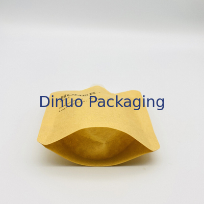 Support de coutume vers le haut de poche liquide cosmétique biodégradable de bec de recharge de Papier d'emballage de sac