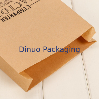 Sac inférieur de papier d'emballage de Logo Printed Biodegradable Candy Gift de paquet d'astuce faite sur commande de sac
