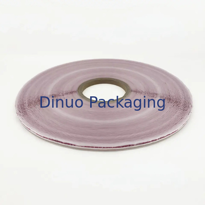 Bande démontable de papier de cachetage de sac dégrossie par double de revêtement de libération de film de HDPE d'auto-collant