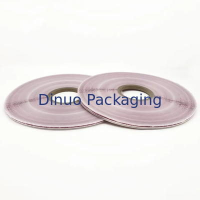 Bande démontable de papier de cachetage de sac dégrossie par double de revêtement de libération de film de HDPE d'auto-collant