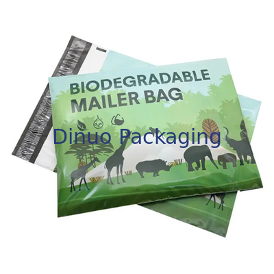 L'annonce imprimable compostable biodégradable met en sac l'emballage écologique léger