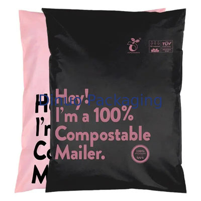 L'annonce imprimable compostable biodégradable met en sac l'emballage écologique léger