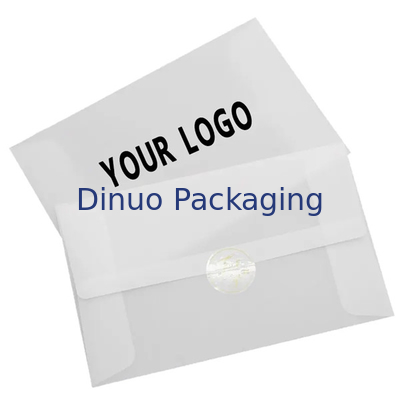 Le joint auto-adhésif biodégradable ciré des enveloppes de papier avec le logo fait sur commande