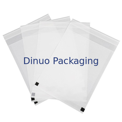 Enveloppe de papier translucide compostable avec des aperçus gratuits offerts