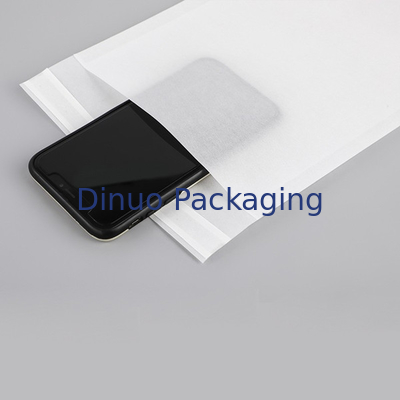 Enveloppe de papier translucide compostable avec des aperçus gratuits offerts