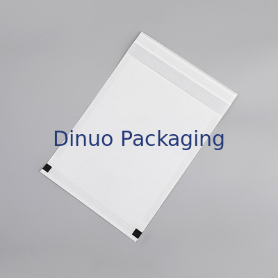 Enveloppe de papier translucide compostable avec des aperçus gratuits offerts