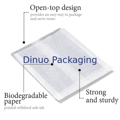 Joint auto-adhésif biodégradable de sac de papier d'auto-collant de catégorie comestible