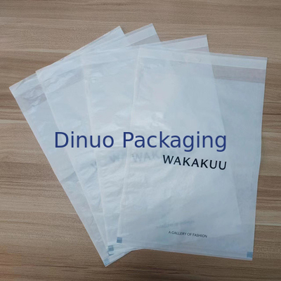 Sac biodégradable transparent de relief en gros de papier ciré d'auto-collant d'enveloppe de Mini Semi Disposable Self Seal