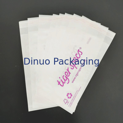 Sac biodégradable transparent de relief en gros de papier ciré d'auto-collant d'enveloppe de Mini Semi Disposable Self Seal