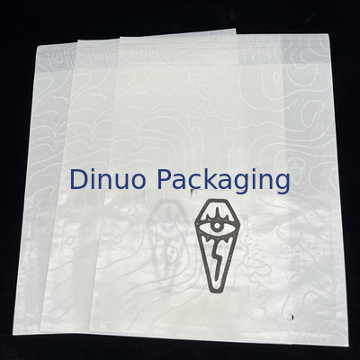 Enveloppe en papier vitreux imprimée sur mesure, imperméable à l'eau et écologique, compostable pour les emballages de vêtements