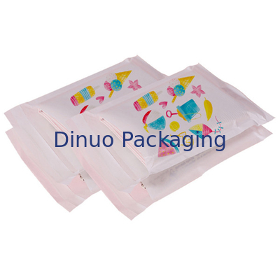Logo personnalisé Imprimé Vêtements biodégradables Sac en papier vitreux Compostable Sac en papier cireux translucide