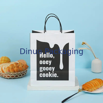 Sac de papier kraft sur mesure avec poignée