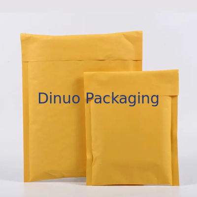 Enveloppe d'emballage de courrier à bulles Kraft