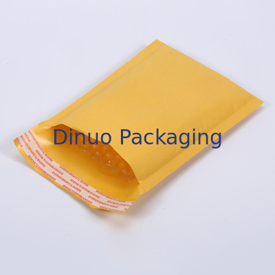 Enveloppe d'emballage de courrier à bulles Kraft