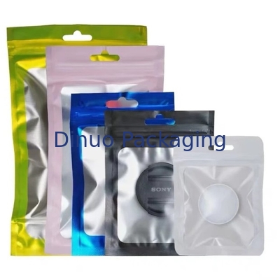 Sacs à glissière en plastique à glissière en plastique en PE transparent