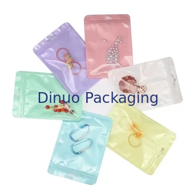 Sacs à glissière en plastique à glissière en plastique en PE transparent