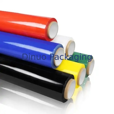 Film étirable couleur personnalisé de 100 cm de largeur pour les colis gros et lourds
