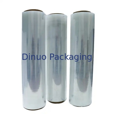 0.017mm Film étirable et rétrécissant personnalisé Accepté pour l'emballage des produits de rotation