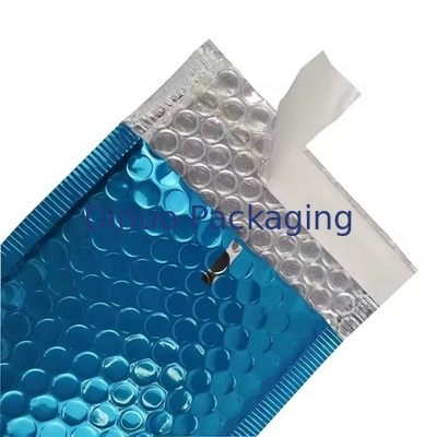 Emballages d'expédition Enveloppe à bulles holographiques Sacs à lettres Poly métallique Holographique