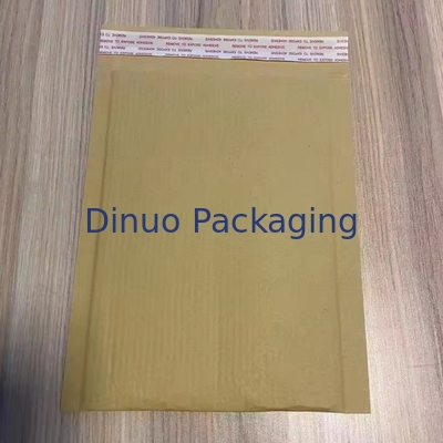 Coussin ondulé en nid d'abeille poly-mailer rembourré Enveloppes d'expédition en papier kraft Sacs à lettres à bulles