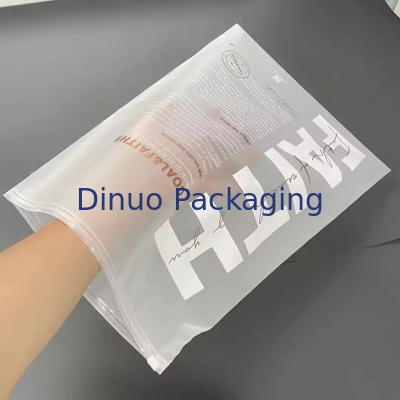 Sacs en plastique à fermeture à glissière pour vêtements