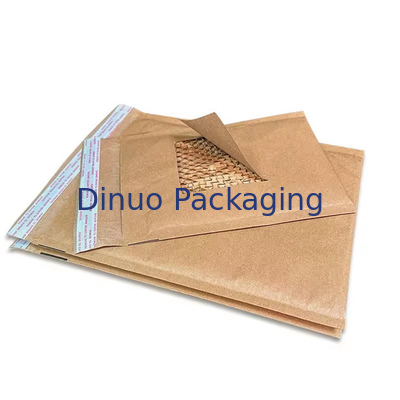 Enveloppe de papier kraft expéditif biodégradable à l'épreuve des chocs