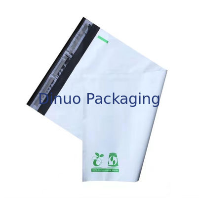 Film autocollant à bande adhésive co-extrudée 100% poly-mailer compostable pour emballage écologique